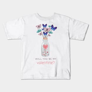 Valentine's Day || Will you be my valentine? Kids T-Shirt